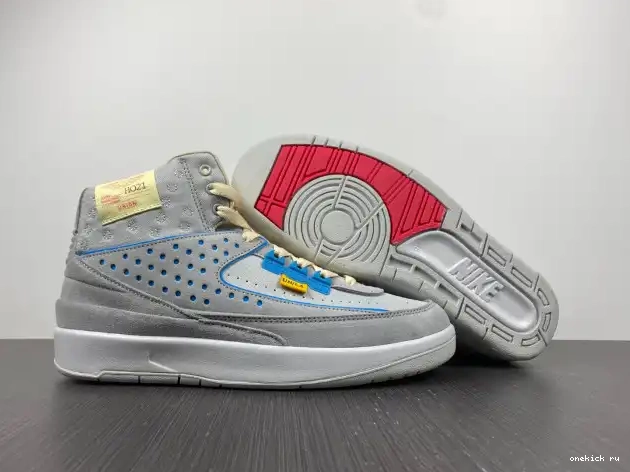 Rep Onekick Retro 2 Grey DN3802-001 Jordan Union Fog 0424